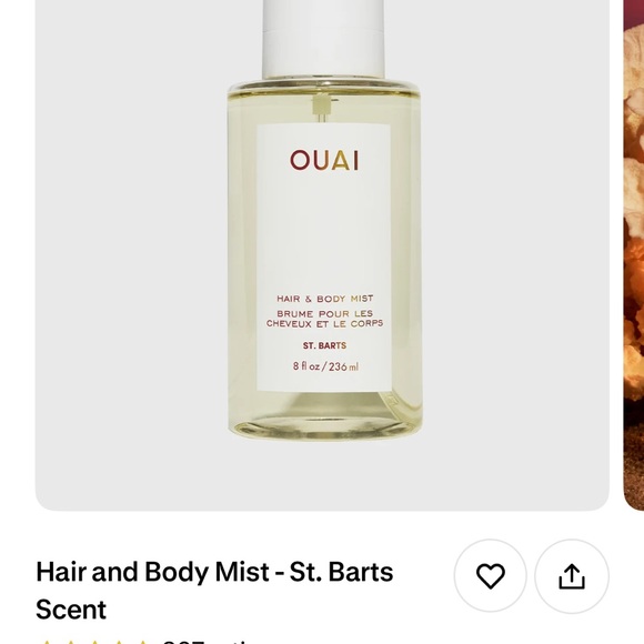 OUAI Hair & Body Mist St. Barts Scent - Picture 4 of 4